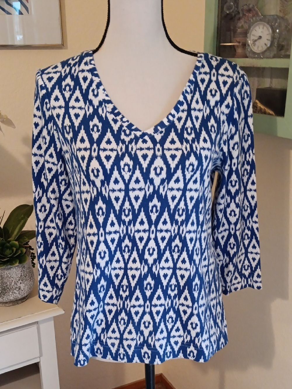 Chico's Ikat Top